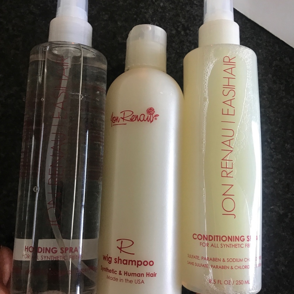 Jon Renau shampoo,conditioning spray,holding spray